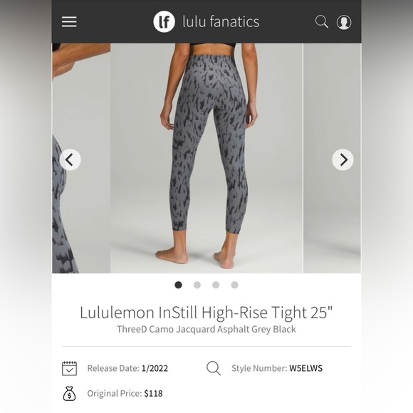 lululemon In Still HR 25” - Picture 1 of 7